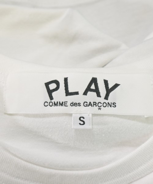 PLAY COMME des GARCONS（プレイコムデギャルソン）Tシャツ・カットソー 白 サイズ:S レディース/2200715139127