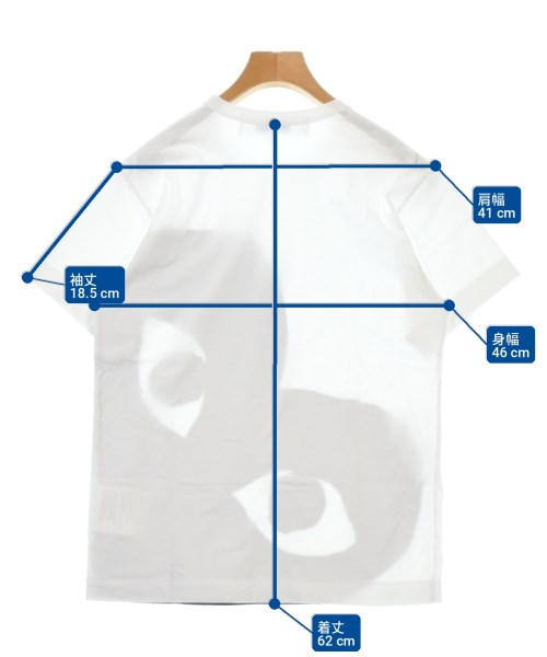 PLAY COMME des GARCONS（プレイコムデギャルソン）Tシャツ・カットソー 白 サイズ:S レディース/2200715139127