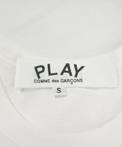 PLAY COMME des GARCONS（プレイコムデギャルソン）Tシャツ・カットソー 白 サイズ:S レディース/2200715139134