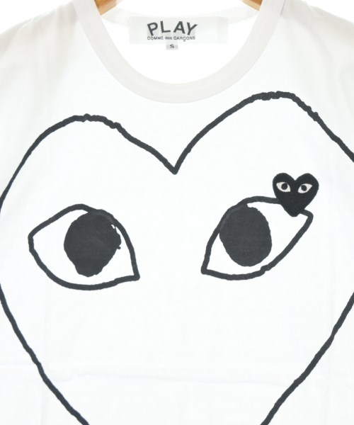PLAY COMME des GARCONS（プレイコムデギャルソン）Tシャツ・カットソー 白 サイズ:S レディース/2200715139134