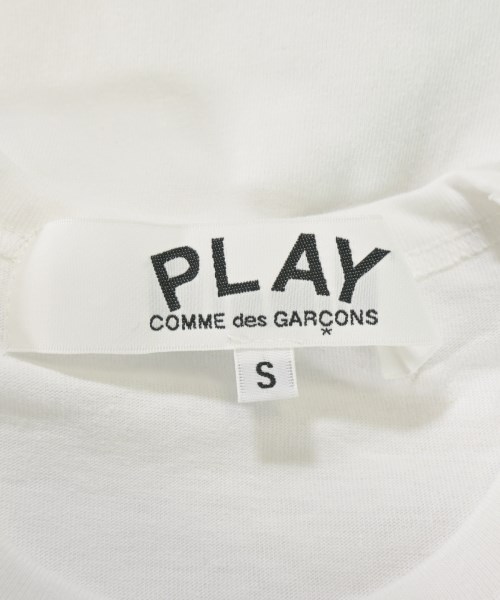 PLAY COMME des GARCONS（プレイコムデギャルソン）Tシャツ・カットソー 白 サイズ:S レディース/2200715139141