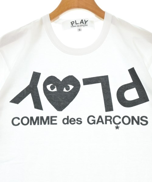 PLAY COMME des GARCONS（プレイコムデギャルソン）Tシャツ・カットソー 白 サイズ:S レディース/2200715139141
