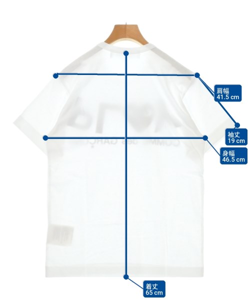 PLAY COMME des GARCONS（プレイコムデギャルソン）Tシャツ・カットソー 白 サイズ:S レディース/2200715139141