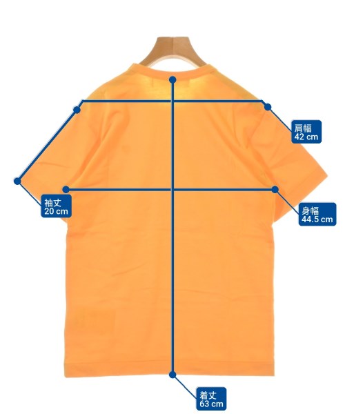 PLAY COMME des GARCONS（プレイコムデギャルソン）Tシャツ・カットソー 黄 サイズ:S レディース/2200715139158