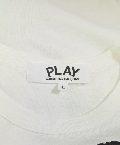 PLAY COMME des GARCONS（プレイコムデギャルソン）Tシャツ・カットソー 白 サイズ:L レディース/2200715139219