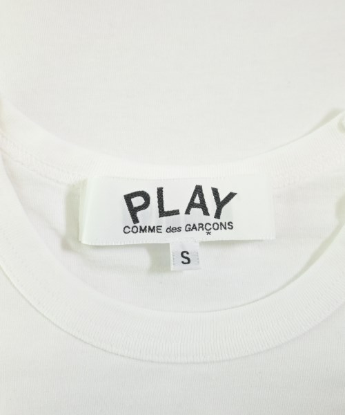 PLAY COMME des GARCONS（プレイコムデギャルソン）Tシャツ・カットソー 白 サイズ:S レディース/2200715139233