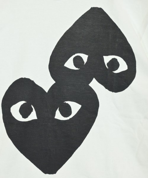 PLAY COMME des GARCONS（プレイコムデギャルソン）Tシャツ・カットソー 白 サイズ:S レディース/2200715139233