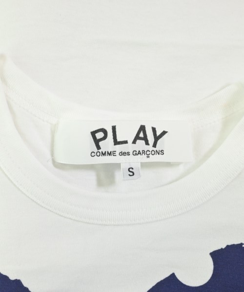 PLAY COMME des GARCONS（プレイコムデギャルソン）Tシャツ・カットソー 白 サイズ:S レディース/2200715139240