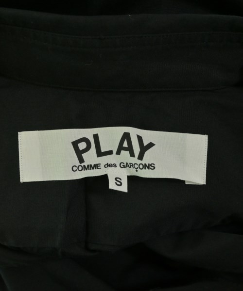 PLAY COMME des GARCONS（プレイコムデギャルソン）カジュアルシャツ 黒 サイズ:S メンズ/2200718504175