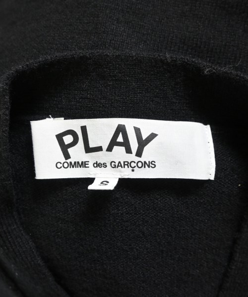 PLAY COMME des GARCONS（プレイコムデギャルソン）カーディガン 黒 サイズ:S メンズ/2200718585013