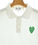 PLAY COMME des GARCONS（プレイコムデギャルソン）ポロシャツ 白 サイズ:S メンズ/2200718796037