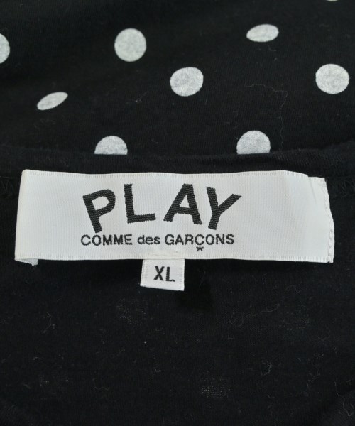 PLAY COMME des GARCONS（プレイコムデギャルソン）Tシャツ・カットソー 黒 サイズ:XL メンズ/2200718902025
