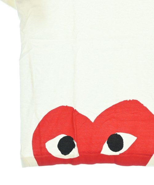 PLAY COMME des GARCONS（プレイコムデギャルソン）Tシャツ・カットソー 白 サイズ:L メンズ/2200718993351