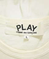 PLAY COMME des GARCONS（プレイコムデギャルソン）Tシャツ・カットソー 白 サイズ:L メンズ/2200718993351