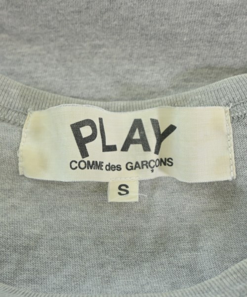 PLAY COMME des GARCONS（プレイコムデギャルソン）Tシャツ・カットソー グレー サイズ:S メンズ/2200719309021