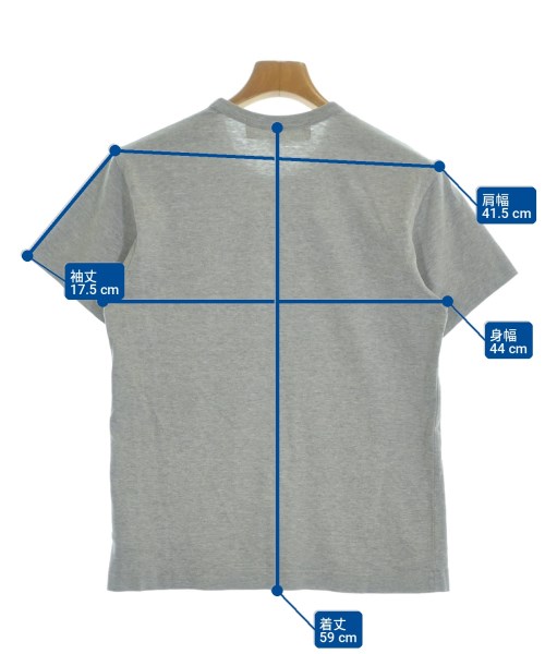 PLAY COMME des GARCONS（プレイコムデギャルソン）Tシャツ・カットソー グレー サイズ:S メンズ/2200719309021