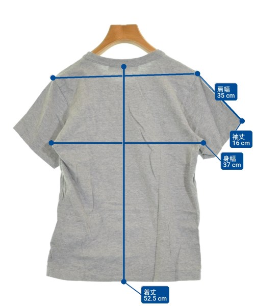 PLAY COMME des GARCONS（プレイコムデギャルソン）Tシャツ・カットソー グレー サイズ:S レディース/2200719384073