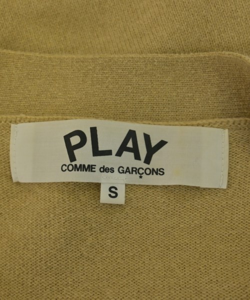 PLAY COMME des GARCONS（プレイコムデギャルソン）カーディガン ベージュ サイズ:S メンズ/2200719641015