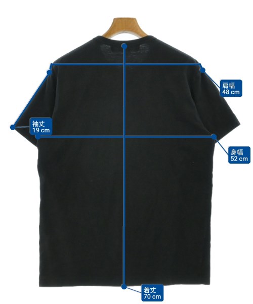 PLAY COMME des GARCONS（プレイコムデギャルソン）Tシャツ・カットソー 黒 サイズ:XL メンズ/2200645268041