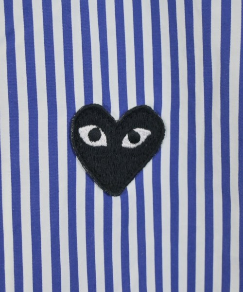 PLAY COMME des GARCONS（プレイコムデギャルソン）カジュアルシャツ 青 サイズ:L メンズ/2200643794054