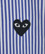 PLAY COMME des GARCONS（プレイコムデギャルソン）カジュアルシャツ 青 サイズ:L メンズ/2200643794054