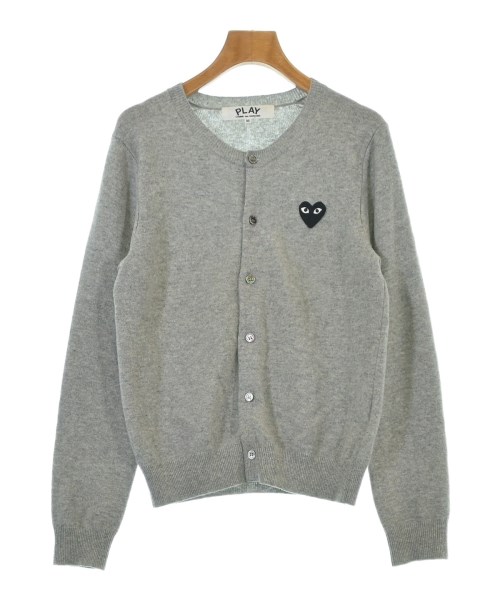 PLAY COMME des GARCONS(プレイコムデギャルソン)カーディガン グレー サイズ:M/2200645550030