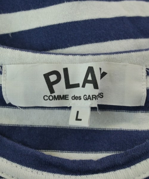PLAY COMME des GARCONS（プレイコムデギャルソン）Tシャツ・カットソー 紺 サイズ:L レディース/2200646171012