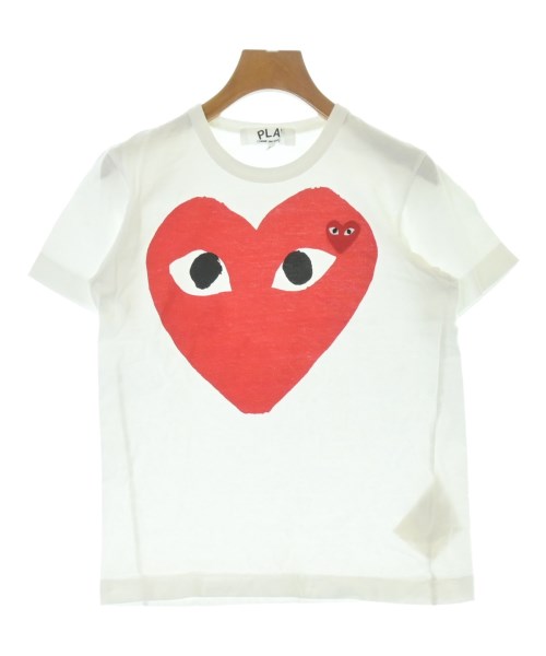 PLAY COMME des GARCONS(プレイコムデギャルソン)Tシャツ・カットソー 白 サイズ:M/2200645276022