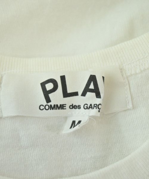 PLAY COMME des GARCONS（プレイコムデギャルソン）Tシャツ・カットソー 白 サイズ:M レディース/2200645276022
