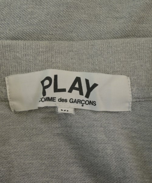 PLAY COMME des GARCONS（プレイコムデギャルソン）ポロシャツ グレー サイズ:XL メンズ/2200646567013