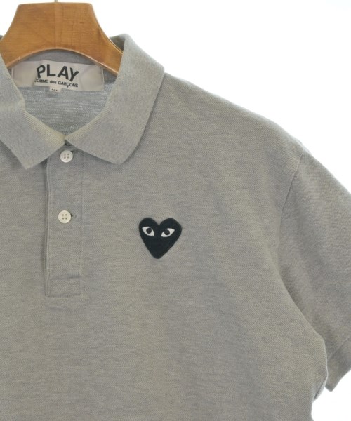 PLAY COMME des GARCONS（プレイコムデギャルソン）ポロシャツ グレー サイズ:XL メンズ/2200646567013