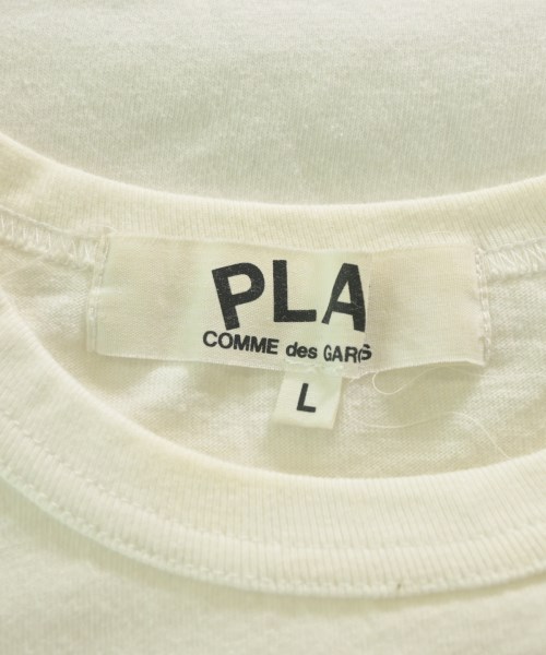 PLAY COMME des GARCONS（プレイコムデギャルソン）Tシャツ・カットソー 白 サイズ:L メンズ/2200646567068