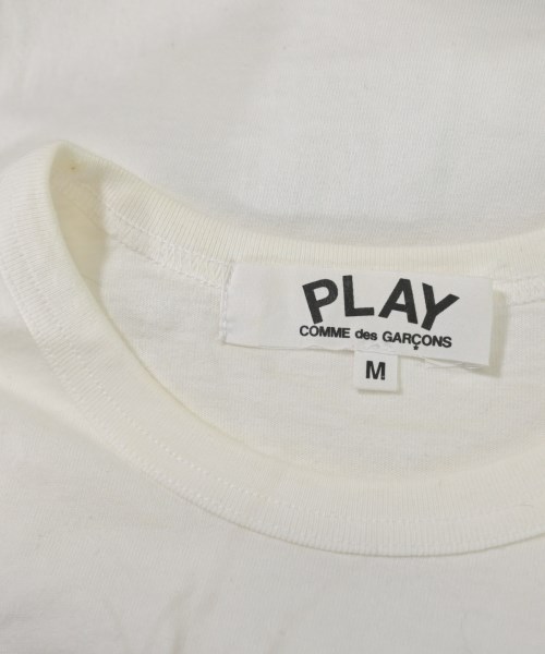 PLAY COMME des GARCONS（プレイコムデギャルソン）Tシャツ・カットソー 白 サイズ:M レディース/2200646622156