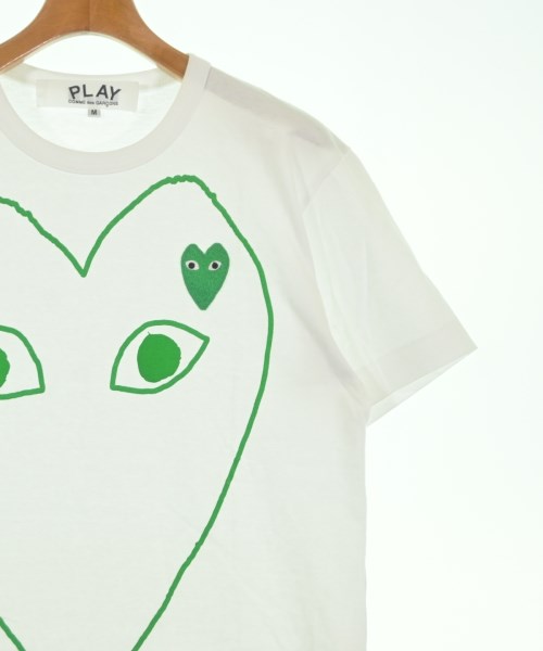 PLAY COMME des GARCONS（プレイコムデギャルソン）Tシャツ・カットソー 白 サイズ:M メンズ/2200646640037