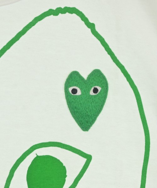 PLAY COMME des GARCONS（プレイコムデギャルソン）Tシャツ・カットソー 白 サイズ:M メンズ/2200646640037
