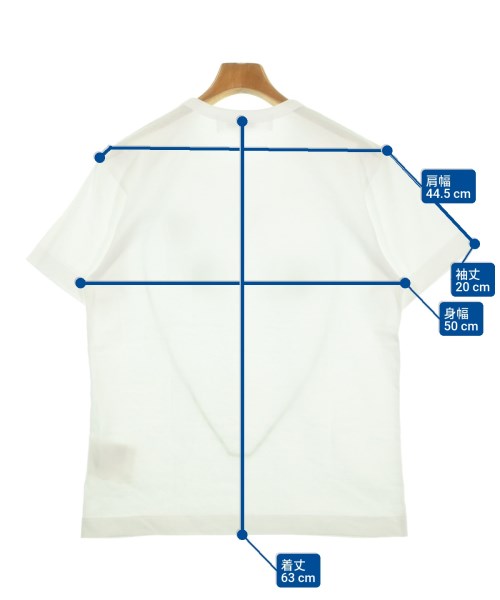 PLAY COMME des GARCONS（プレイコムデギャルソン）Tシャツ・カットソー 白 サイズ:M メンズ/2200646640037