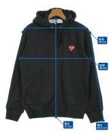PLAY COMME des GARCONS（プレイコムデギャルソン）パーカー 黒 サイズ:M メンズ/2200646832074