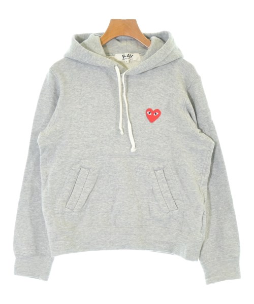 PLAY COMME des GARCONS(プレイコムデギャルソン)パーカー グレー サイズ:L/2200632688036