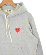 PLAY COMME des GARCONS（プレイコムデギャルソン）パーカー グレー サイズ:L レディース/2200632688036