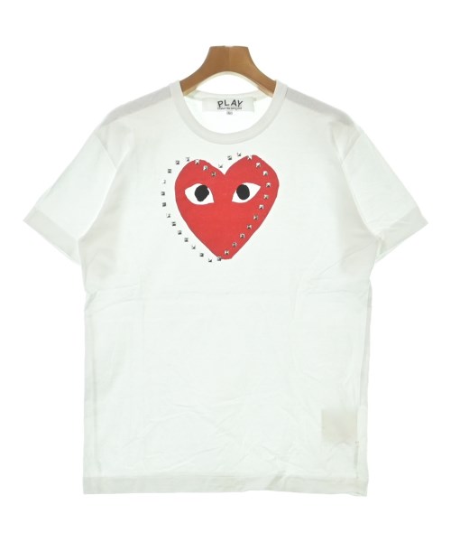 PLAY COMME des GARCONS(プレイコムデギャルソン)Tシャツ・カットソー 白 サイズ:L/2200620059091