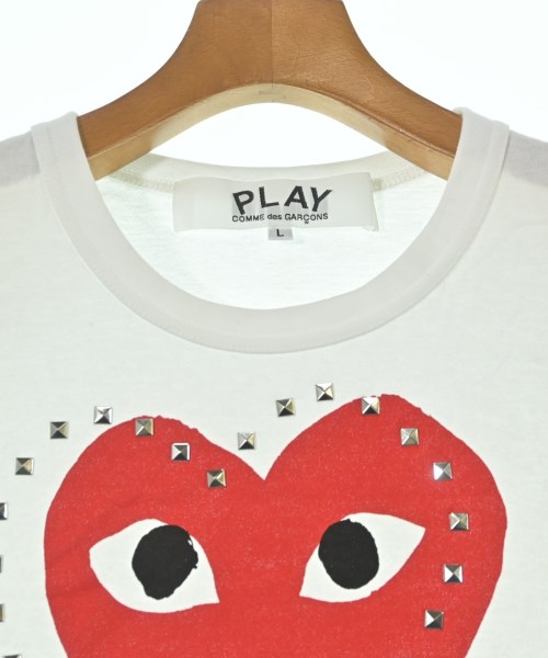 PLAY COMME des GARCONS（プレイコムデギャルソン）Tシャツ・カットソー 白 サイズ:L メンズ/2200620059091