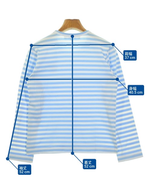 PLAY COMME des GARCONS（プレイコムデギャルソン）Tシャツ・カットソー 青 サイズ:M レディース/2200635854148