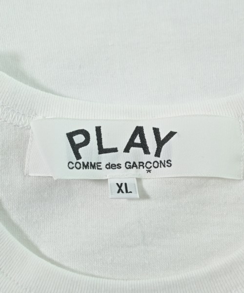 PLAY COMME des GARCONS（プレイコムデギャルソン）Tシャツ・カットソー 白 サイズ:XL メンズ/2200645549065
