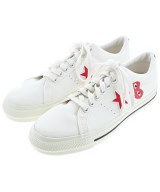 PLAY COMME des GARCONS（プレイコムデギャルソン）スニーカー 白 サイズ:UK8(26.5cm位) メンズ/2200646184029