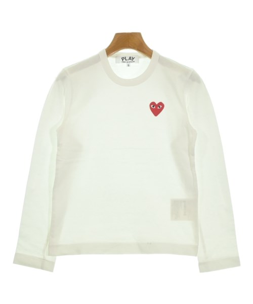 PLAY COMME des GARCONS（プレイコムデギャルソン）Tシャツ・カットソー 白 サイズ:S レディース/2200647387023