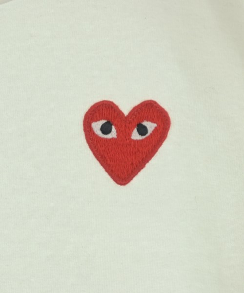 PLAY COMME des GARCONS（プレイコムデギャルソン）Tシャツ・カットソー 白 サイズ:S レディース/2200647387023