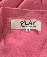 PLAY COMME des GARCONS（プレイコムデギャルソン）カーディガン ピンク サイズ:M メンズ/2200640291020