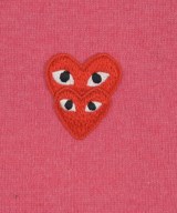 PLAY COMME des GARCONS（プレイコムデギャルソン）カーディガン ピンク サイズ:M メンズ/2200640291020