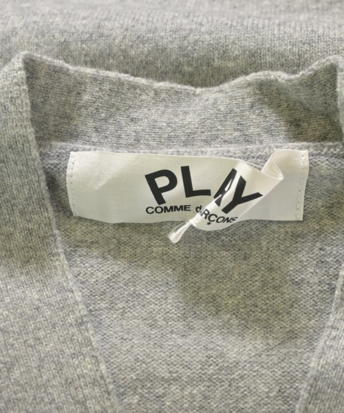 PLAY COMME des GARCONS（プレイコムデギャルソン）カーディガン グレー サイズ:M メンズ/2200640291037