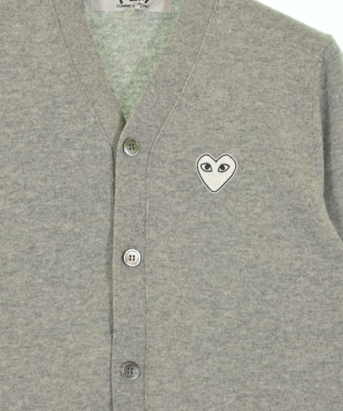 PLAY COMME des GARCONS（プレイコムデギャルソン）カーディガン グレー サイズ:M メンズ/2200640291037